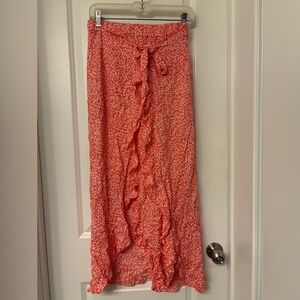 Kiwi & Punch Wrap Floral Ruffle Pants
